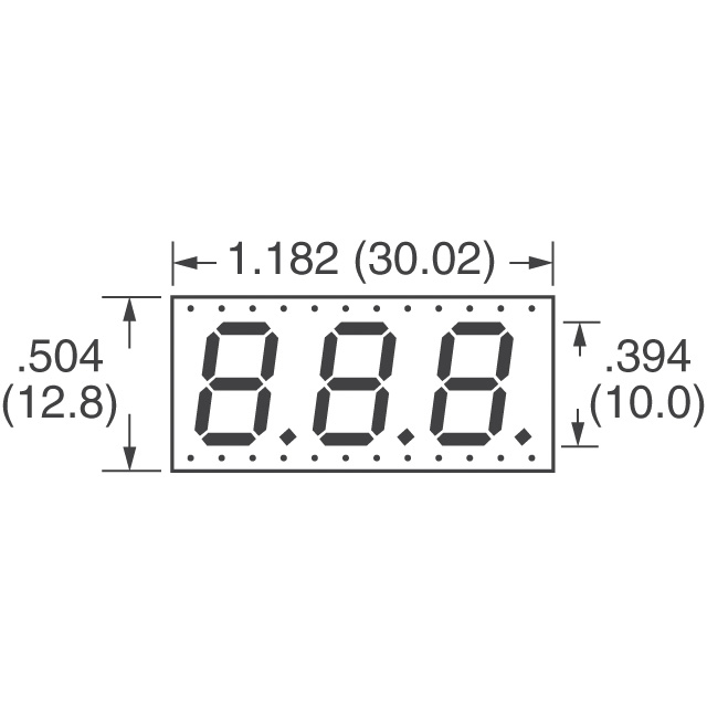LTC-4724JR Lite-On Inc.  Anzeigemodule – LED-Zeichen und -Ziffern